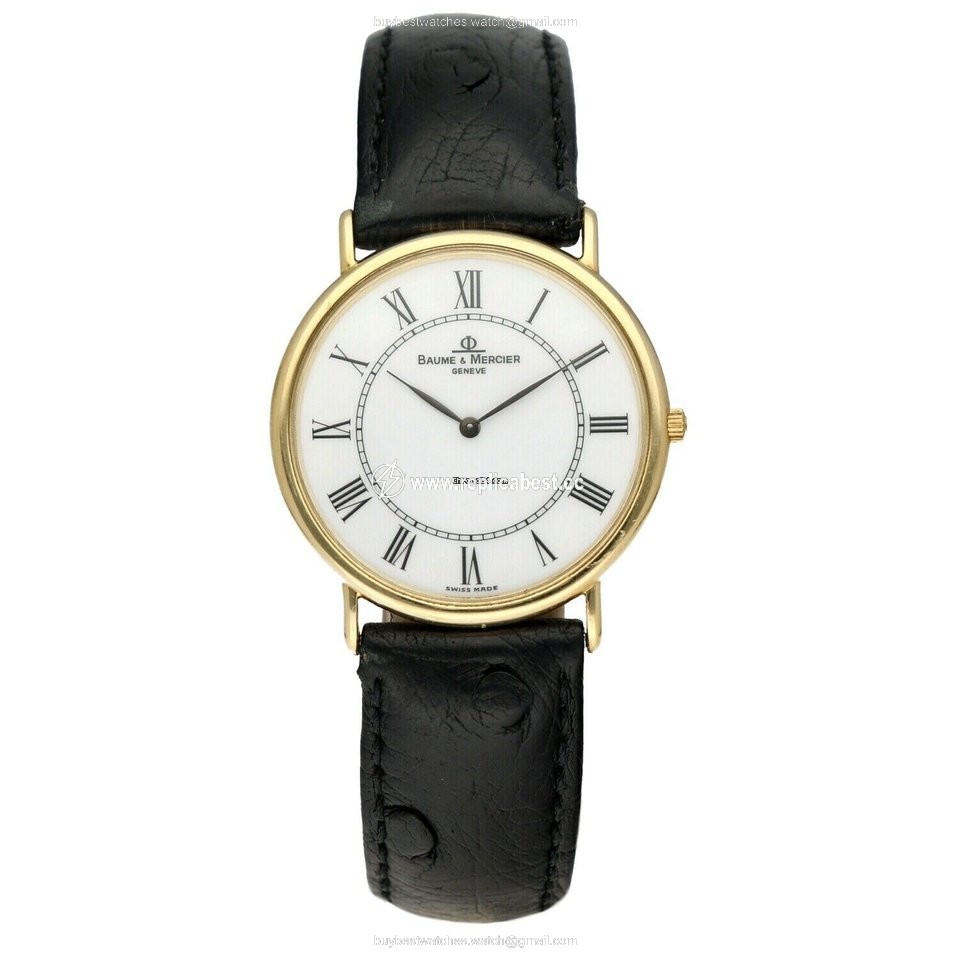 Baume & Mercier Mens watch Unisex Quartz Yellow gold 95600