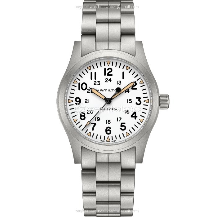 Hamilton Khaki Field Mens watch Unisex Manual winding Steel H69529113
