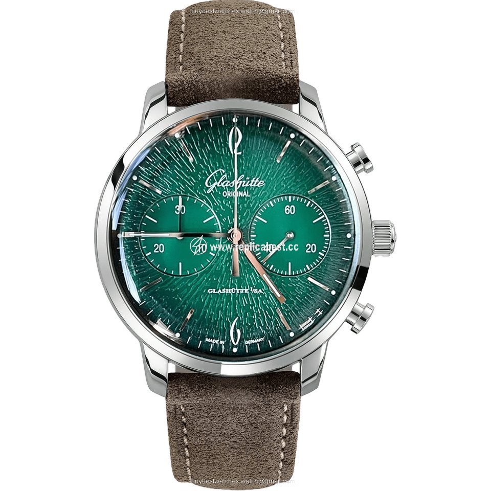 Glashutte Original Sixties Chronograph Mens watch Unisex Automatic Steel 1-39-34-05-22-04