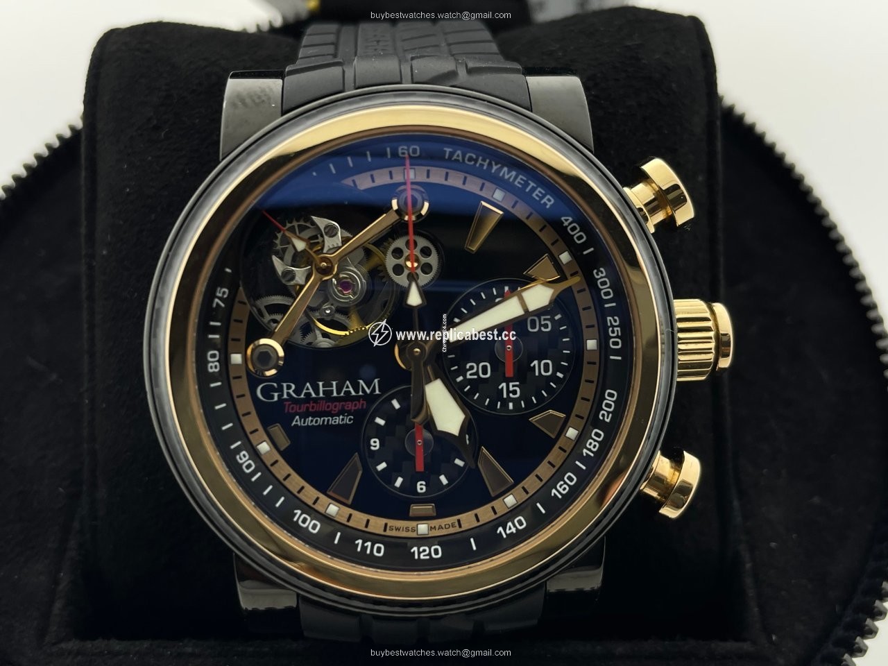 Graham Silverstone Mens watch Unisex Automatic Rose gold 2TWAO.B01A.C104B