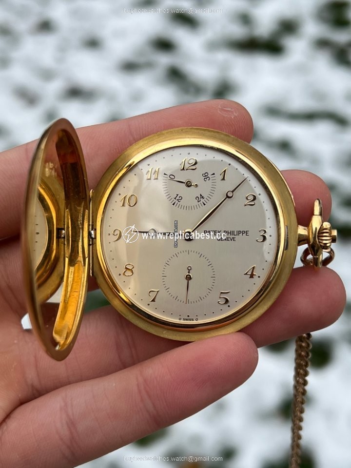 Patek Philippe Mens watch Unisex Manual winding Rose gold 983j