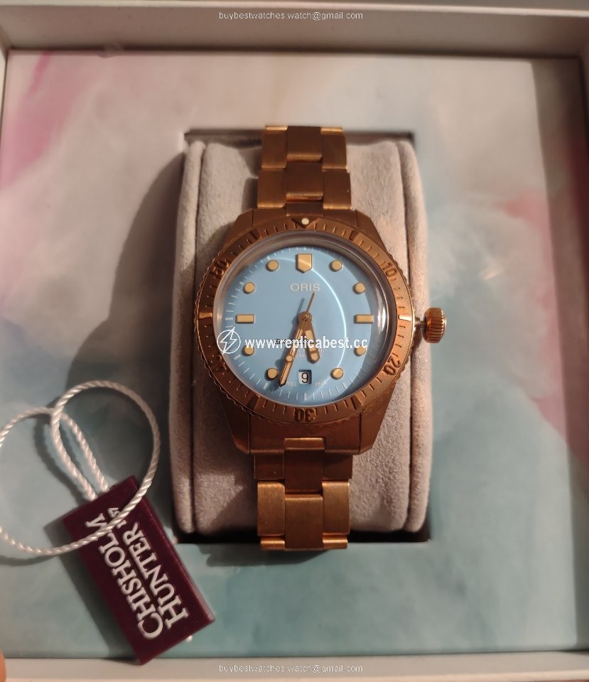 Oris Divers Sixty Five Mens watch Unisex Automatic Bronze 01 733 7771 3155-07 8 19 15