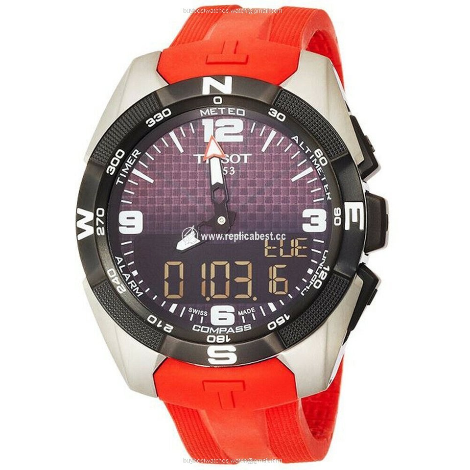 Tissot T-Touch Expert Solar Mens watch Unisex Quartz Titanium T091.420.47.057.00
