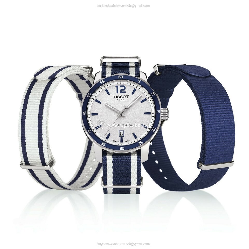 Tissot Quickster Mens watch Unisex Quartz Steel T095.410.17.037.01
