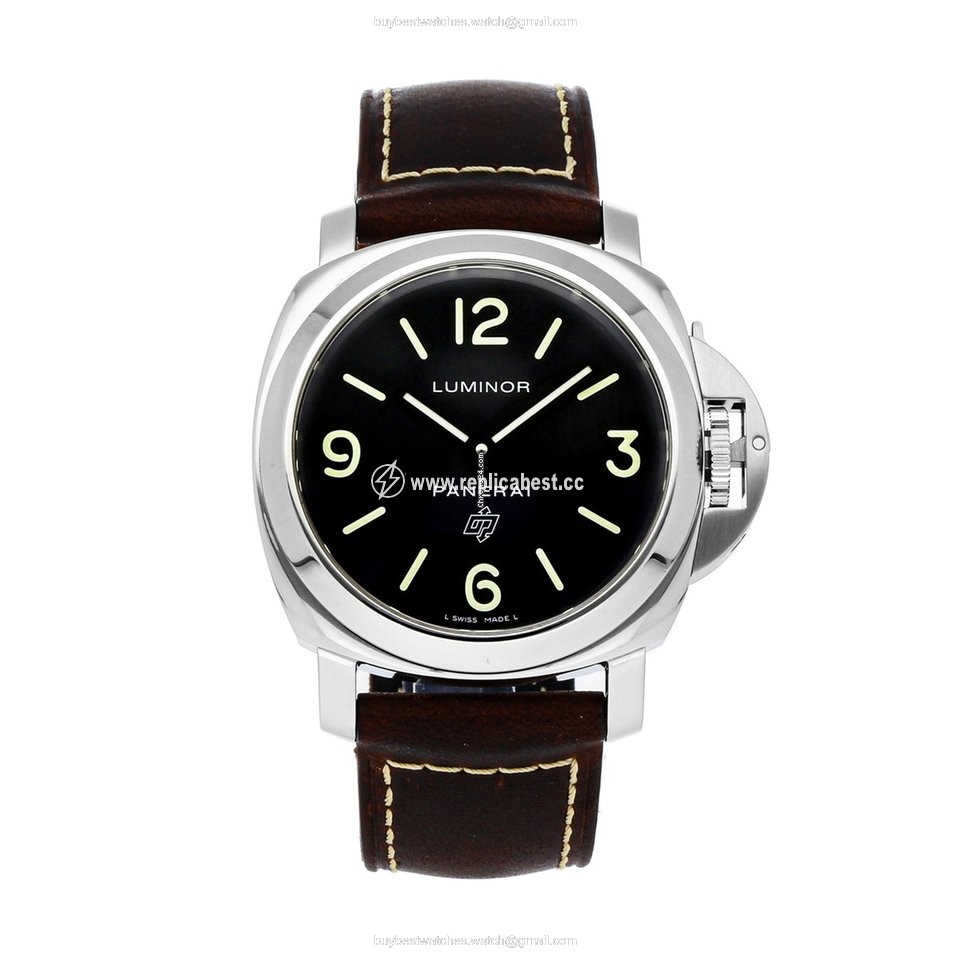 Panerai Luminor Base Logo Mens watch Unisex Manual winding Steel PAM01000