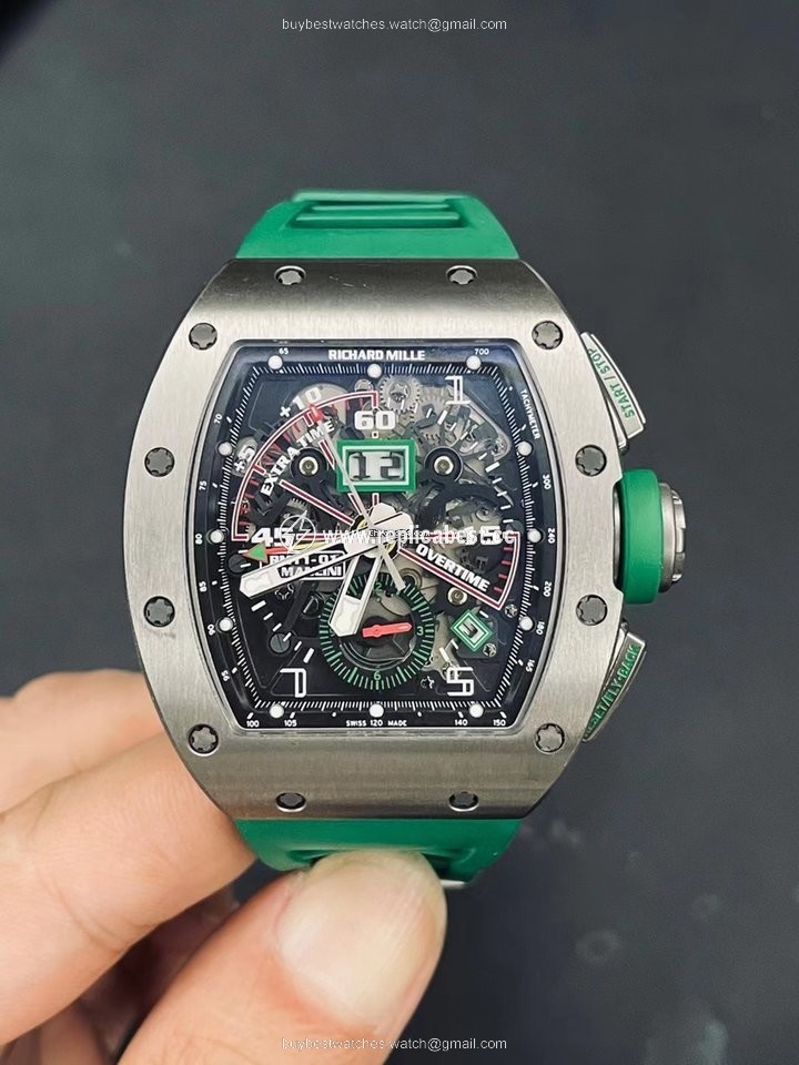Richard Mille RM 011 Mens watch Unisex Automatic Titanium Richard Mille Roberto Mancini Titanium RM11-01
