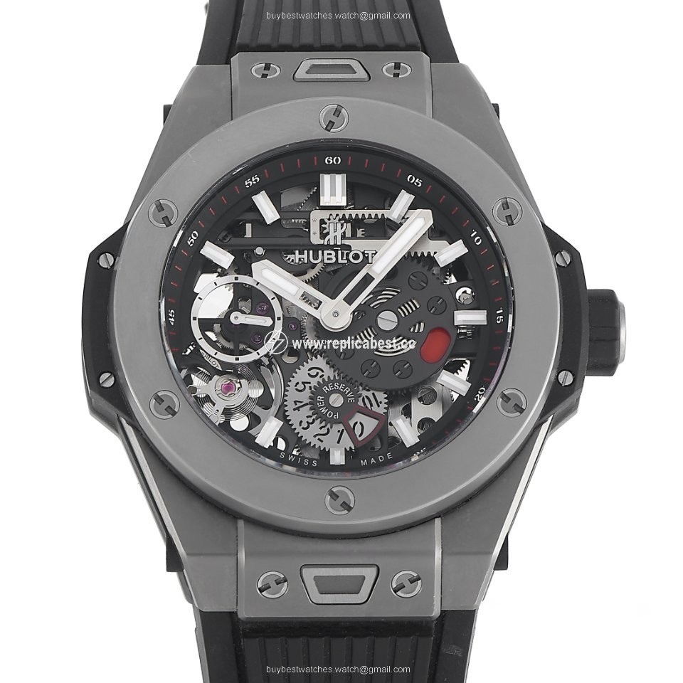 Hublot Big Bang Meca-10 Mens watch Unisex Manual winding Titanium 414.NI.1123.RX
