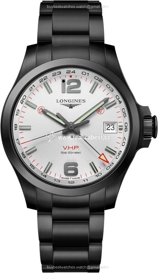 Longines Conquest Mens watch Unisex Quartz Steel L37182766