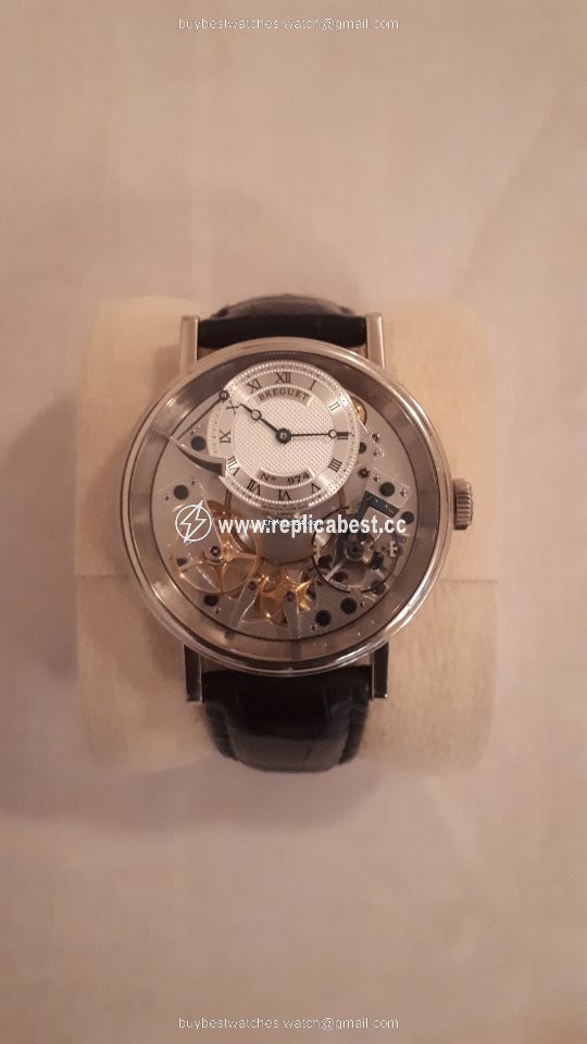 Breguet Tradition Mens watch Unisex Manual winding White gold 7057BB 11 9W6