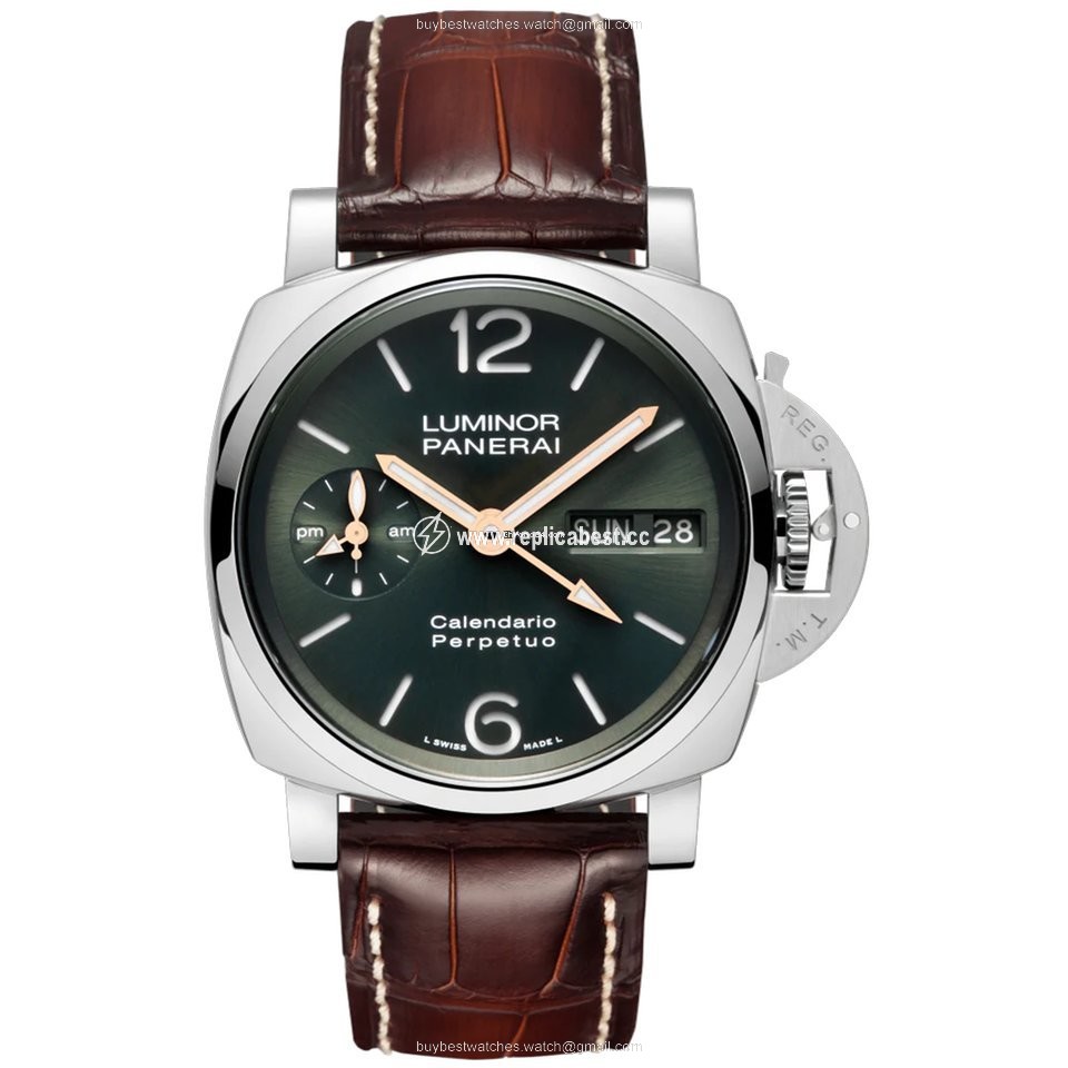 Panerai Mens watch Unisex Automatic Platinum PAM00715