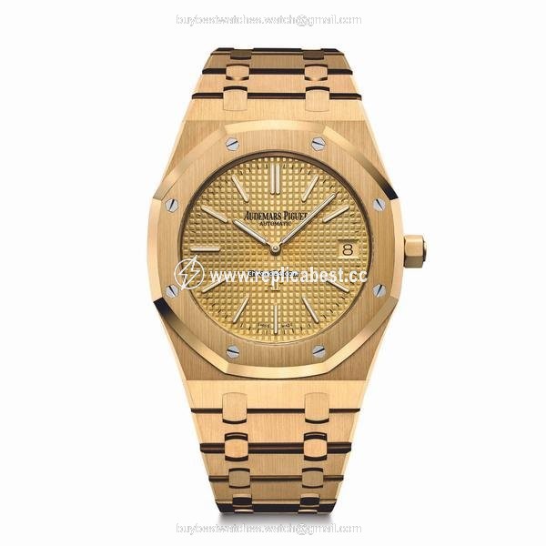 Audemars Piguet Royal Oak Jumbo Mens watch Unisex Automatic Yellow gold 15202BA.OO.1240BA.02.A