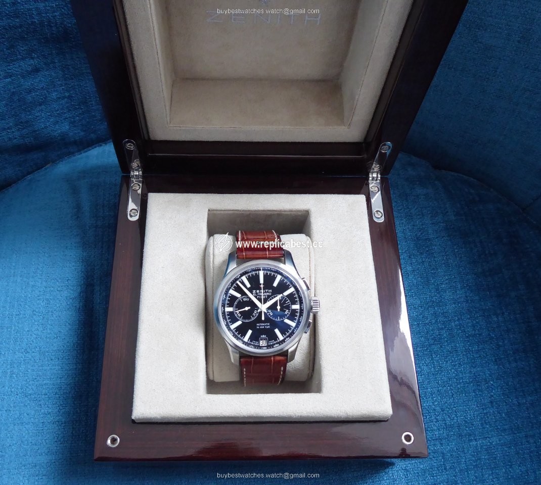 Zenith Captain Chronograph Mens watch Unisex Automatic Steel 03.2117.4002