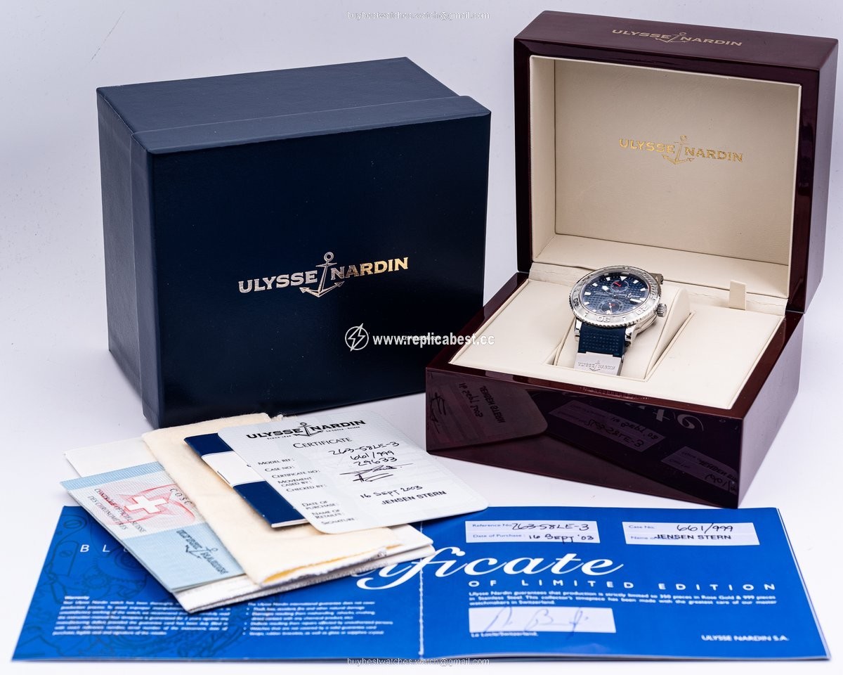 Ulysse Nardin Mens watch Unisex Automatic Steel 263-58LE-3