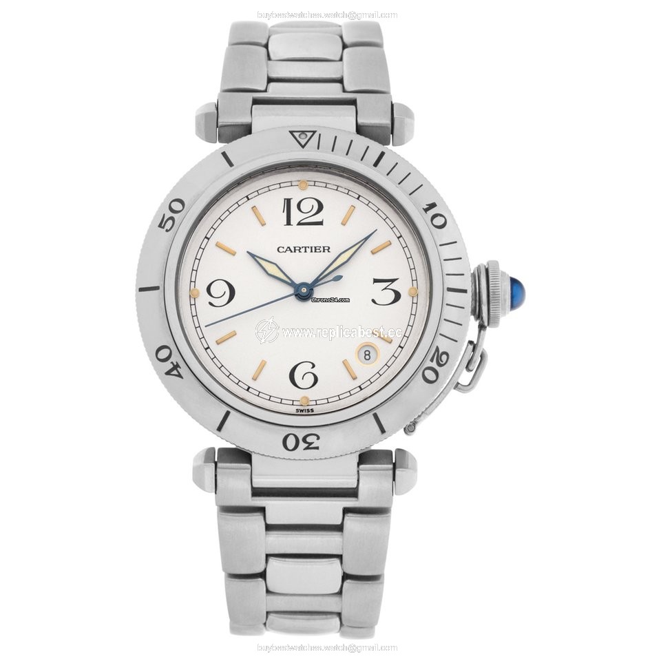 Cartier Pasha Mens watch Unisex Automatic Steel W3104H3