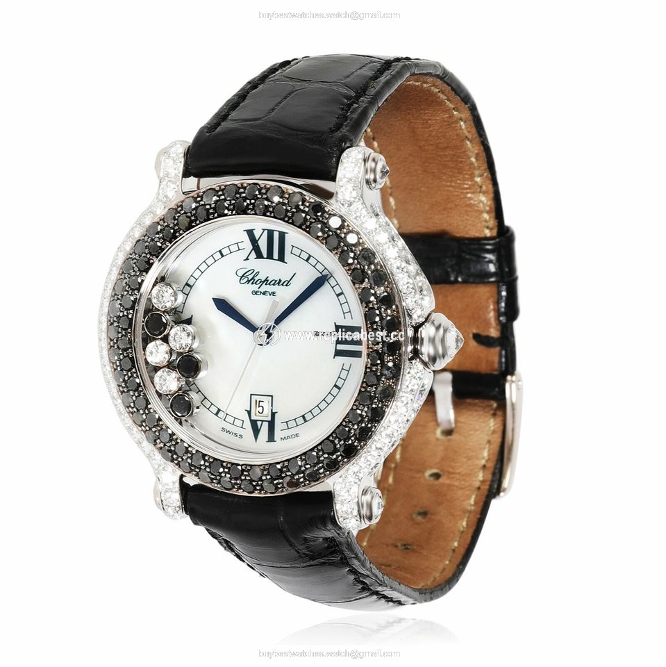 Chopard Happy Sport Womens watch Quartz White gold 27 6180-50