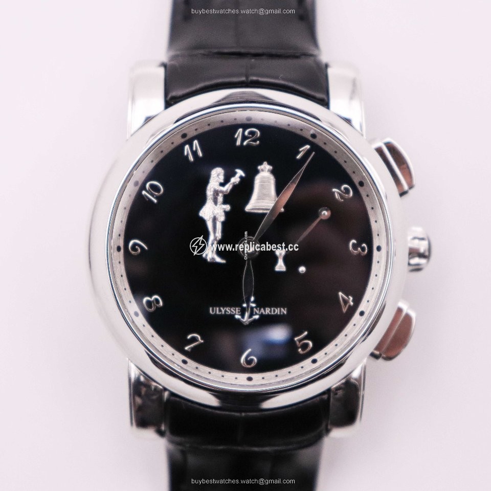 Ulysse Nardin Hourstriker Mens watch Unisex Manual winding Platinum 6109-103 E2