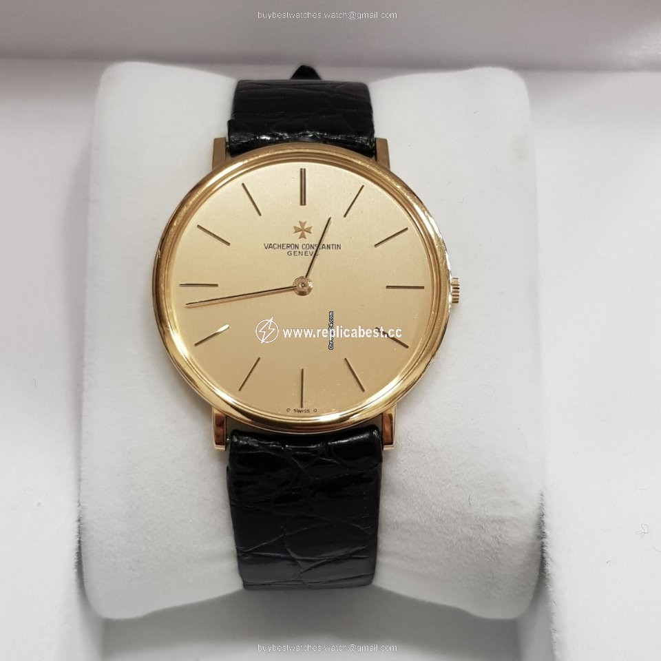 Vacheron Constantin Patrimony Mens watch Unisex Manual winding Yellow gold 39004