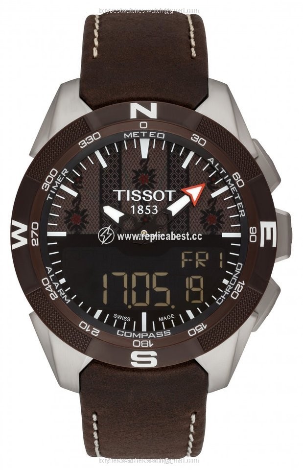 Tissot T-Touch Expert Solar Mens watch Unisex Titanium T110.420.46.051.00