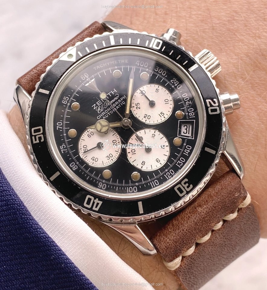 Zenith El Primero Chronograph Mens watch Unisex Automatic Steel 021310400