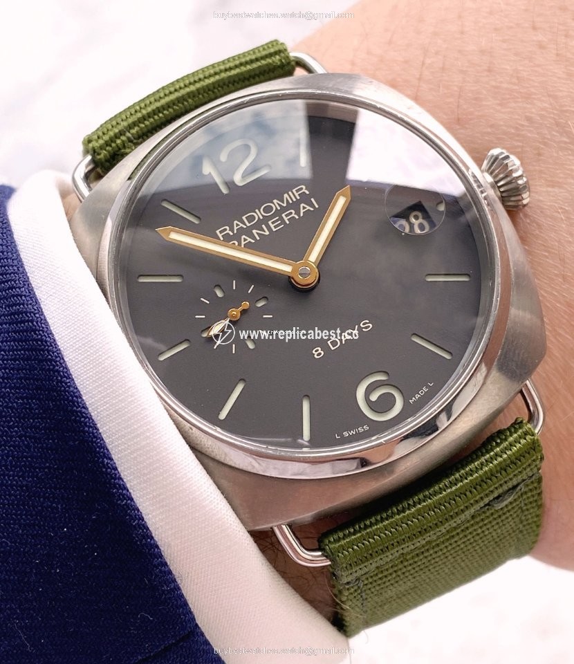 Panerai Radiomir 8 Days Mens watch Unisex Manual winding Titanium 00346