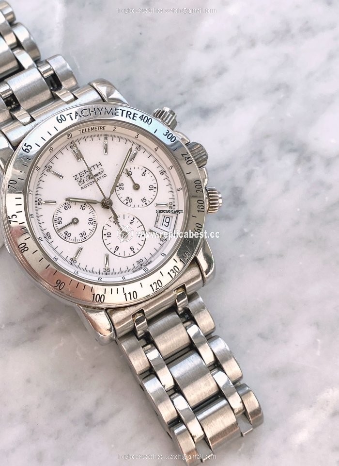 Zenith El Primero Chronograph Mens watch Unisex Automatic Steel 01-0460-400