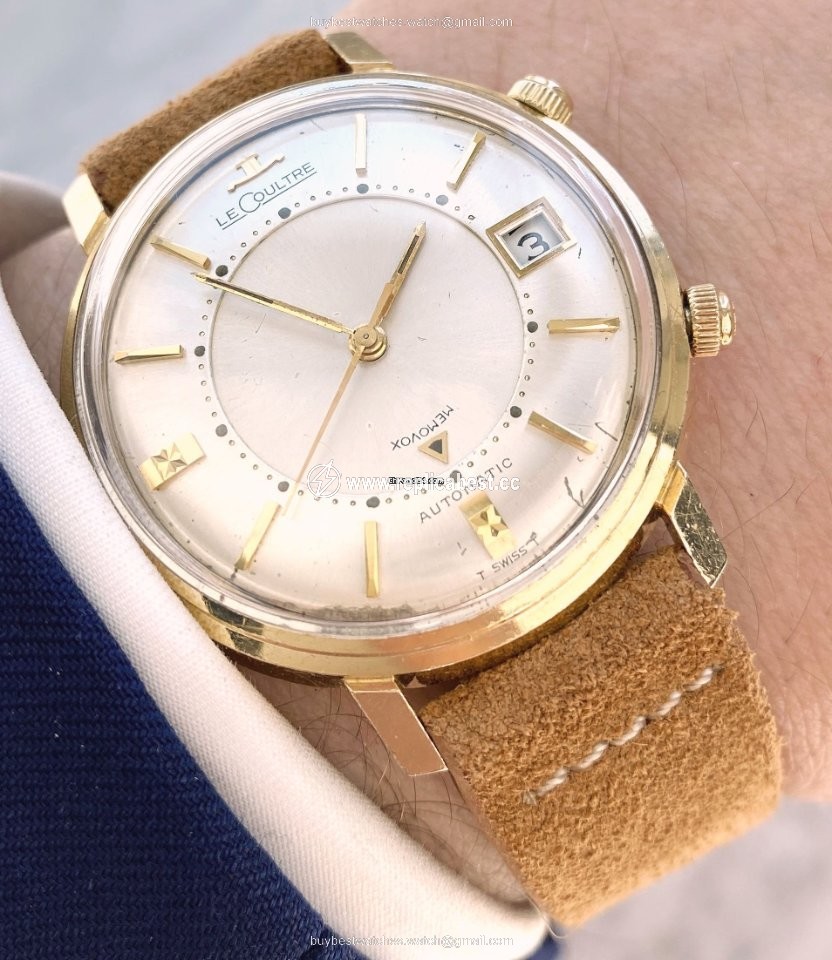 Jaeger-LeCoultre Mens watch Unisex Automatic White gold 2672