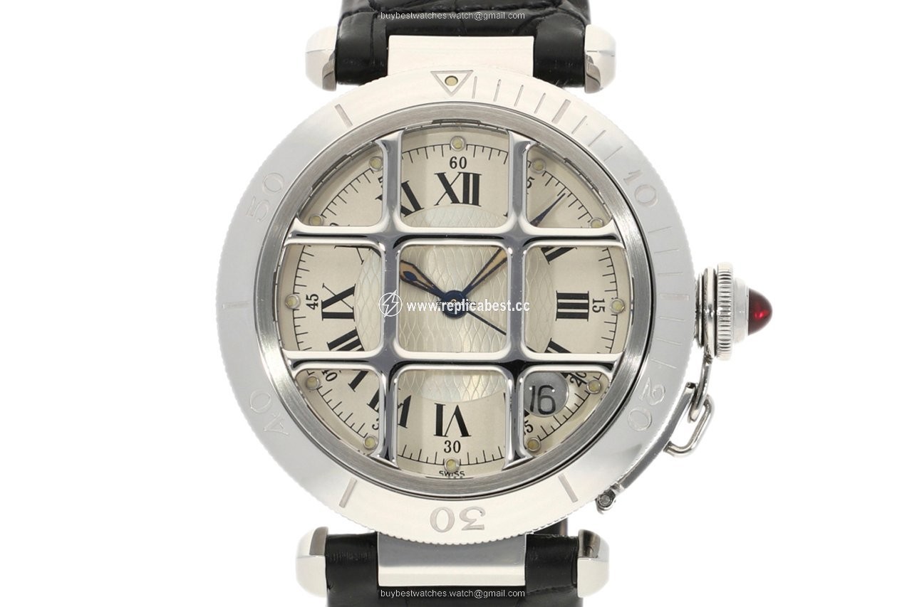 Cartier Pasha Mens watch Unisex Automatic Steel W3102255