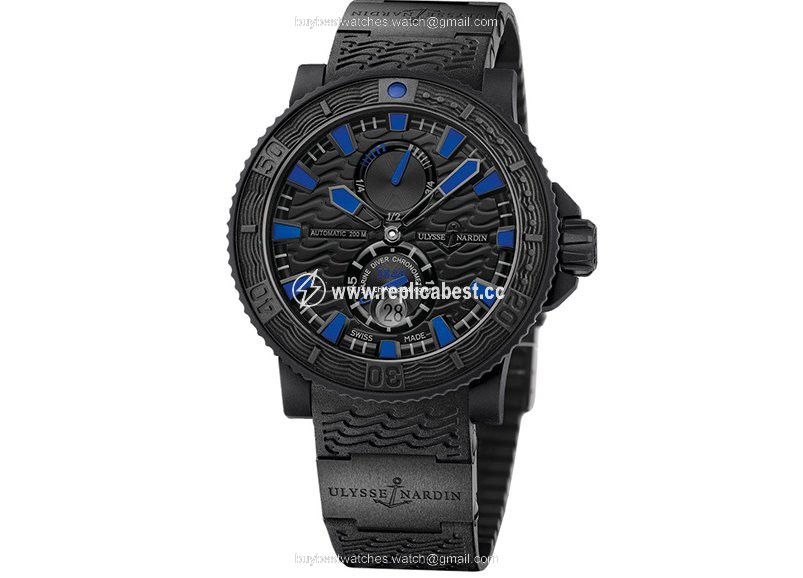 Ulysse Nardin Diver Black Sea Mens watch Unisex Automatic Steel 263-92-3C 923