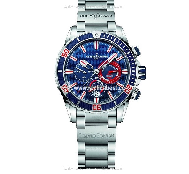 Ulysse Nardin Diver Chronograph Mens watch Unisex Automatic Steel 1503-151-7M 93-MON