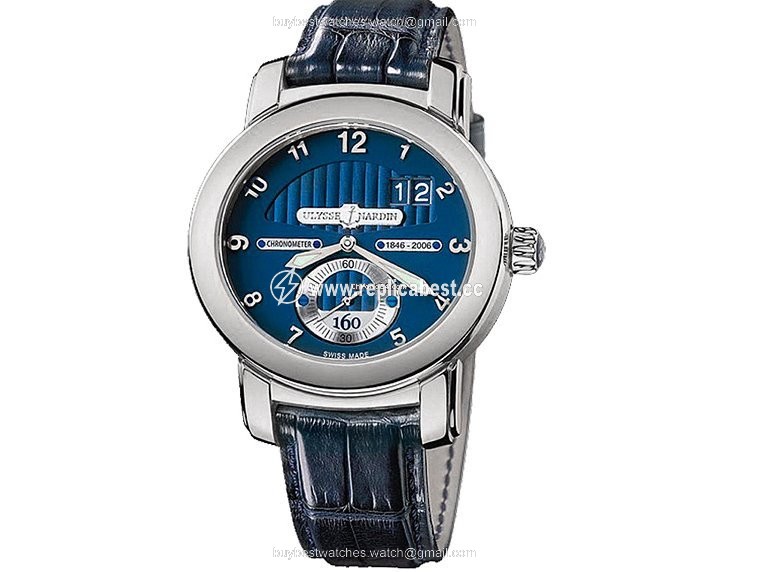 Ulysse Nardin Mens watch Unisex Automatic White gold 1600-100