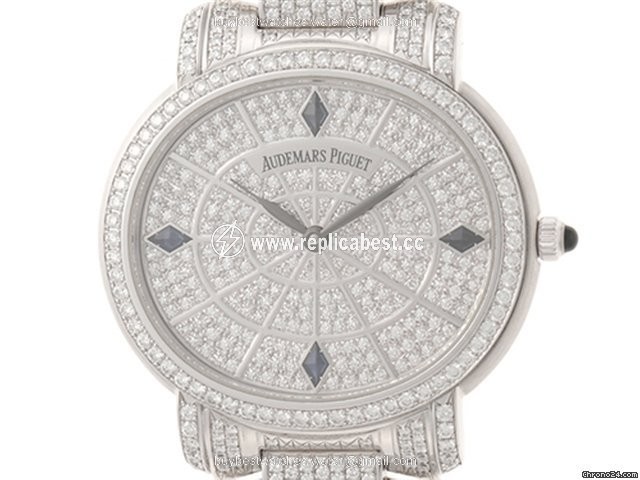 Audemars Piguet Mens watch Unisex Automatic White gold 15107BC.ZZ.1137BC.01