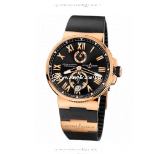 Ulysse Nardin Marine Chronometer Manufacture Mens watch Unisex Automatic Rose gold 1186-122-3 42