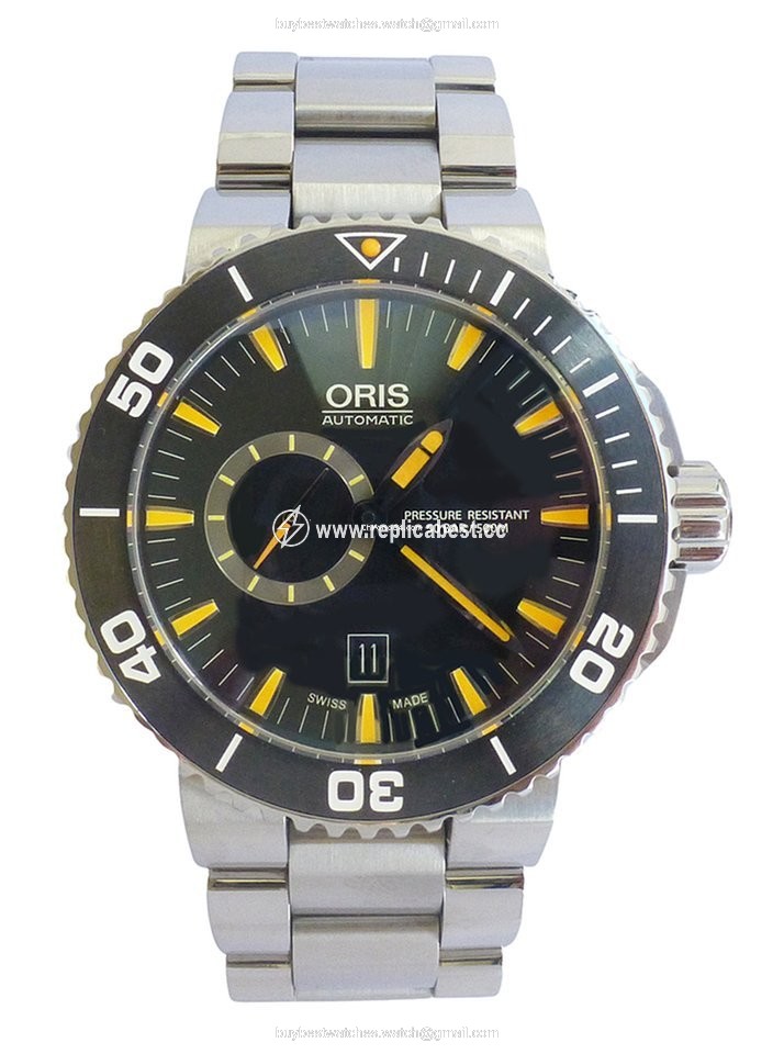 Oris Aquis Small Second Mens watch Unisex Automatic Steel 01 743 7733 4159-07 8 24 05PEB