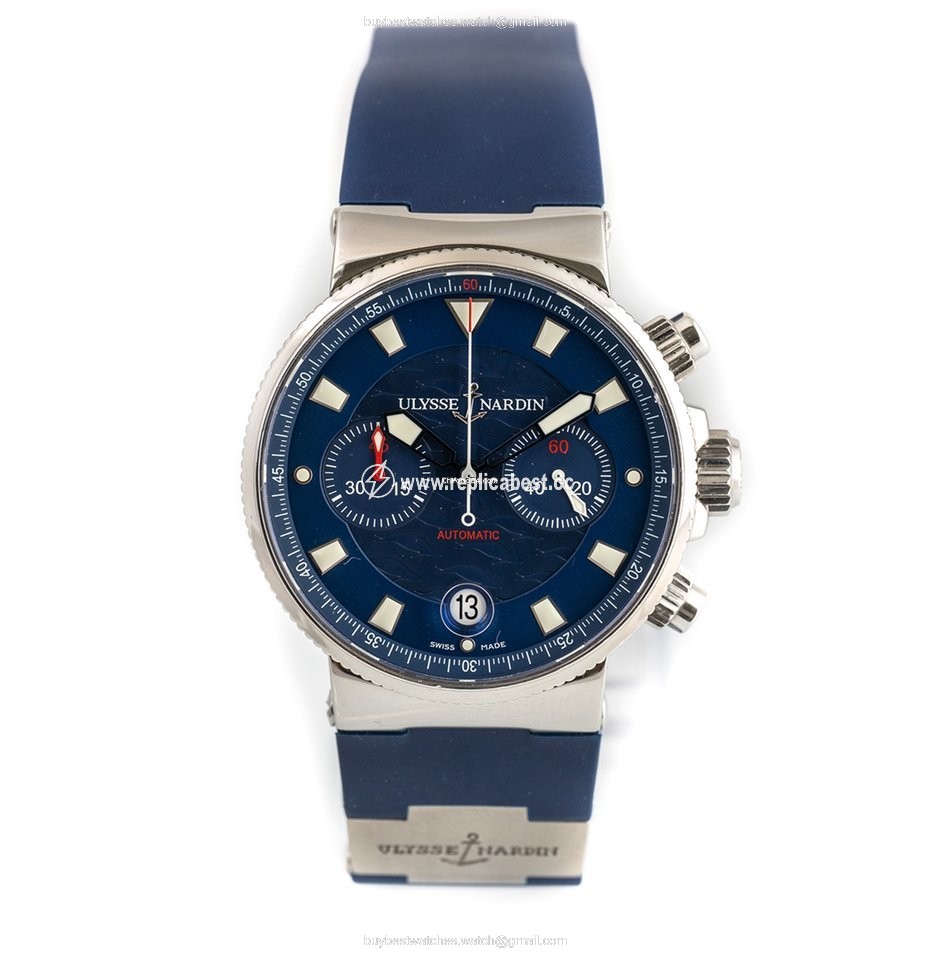 Ulysse Nardin Blue Seal Mens watch Unisex Automatic Steel 353-68LE-3