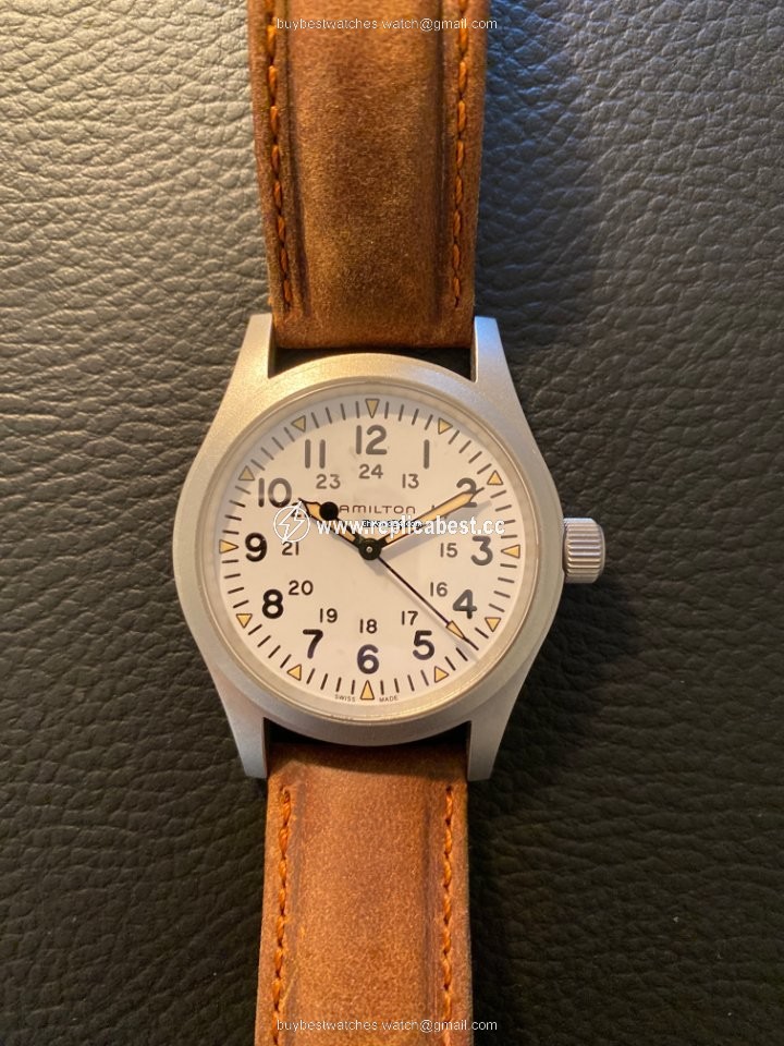 Hamilton Khaki Field Mens watch Unisex Manual winding Steel H69439411