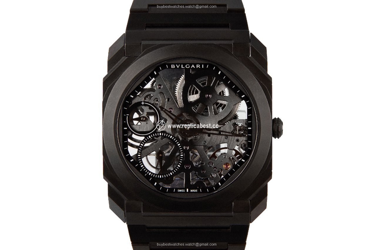 Bulgari Octo Mens watch Unisex Automatic Titanium 103010 BGO40BSLXTSK WC