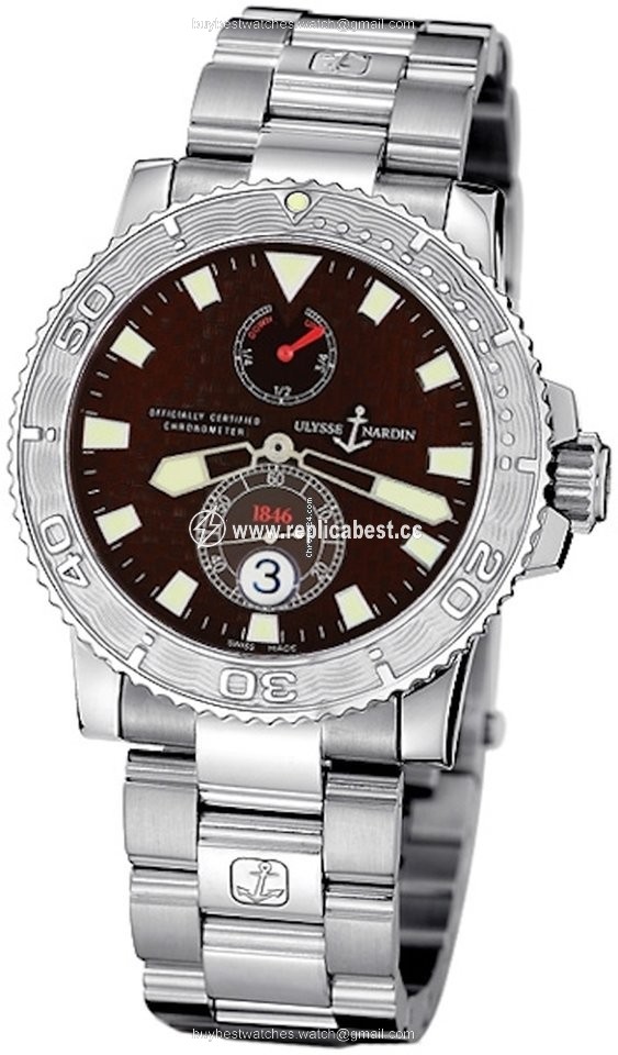 Ulysse Nardin Maxi Marine Diver Mens watch Unisex Automatic Steel 263-33-7 95