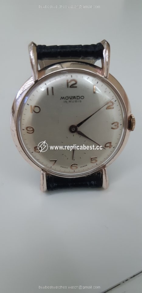 Movado Mens watch Unisex Manual winding Steel 2984