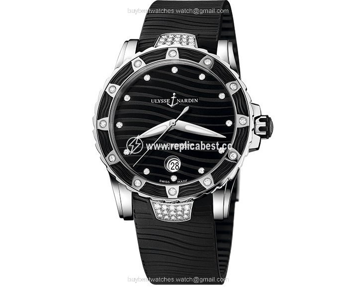 Ulysse Nardin Lady Diver Mens watch Unisex Automatic Steel 8153-180E-3C 12