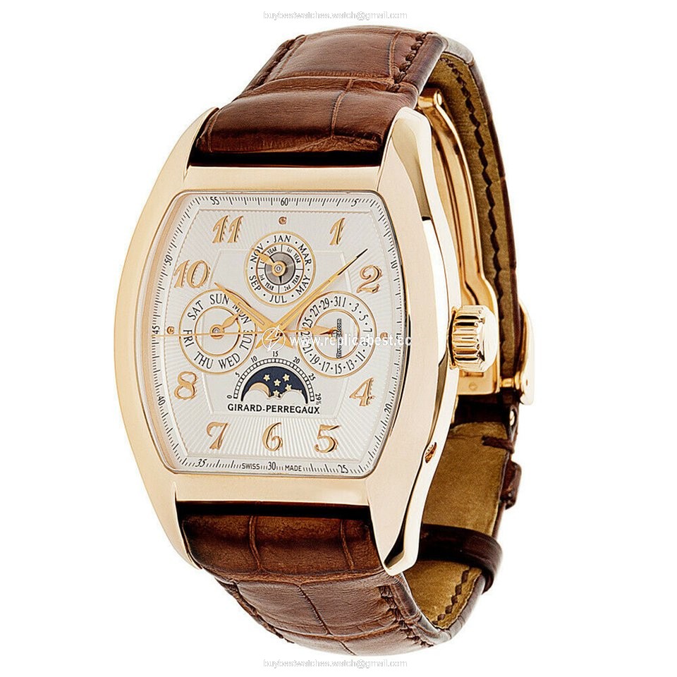 Girard Perregaux Richeville Mens watch Unisex Automatic Rose gold 2722