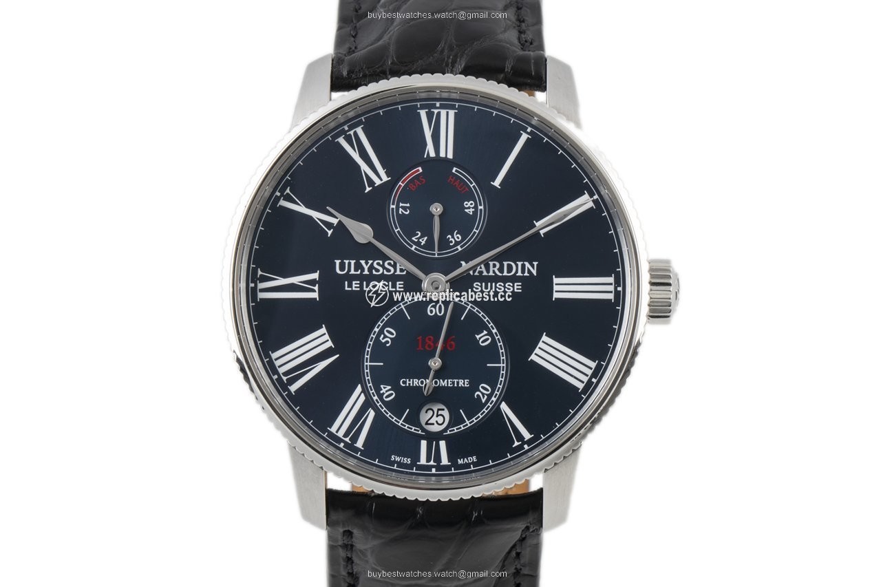Ulysse Nardin Marine Torpilleur Mens watch Unisex Automatic Steel 1183-310