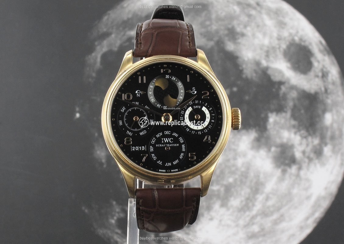IWC Portuguese Perpetual Calendar Automatic Rose gold 502103