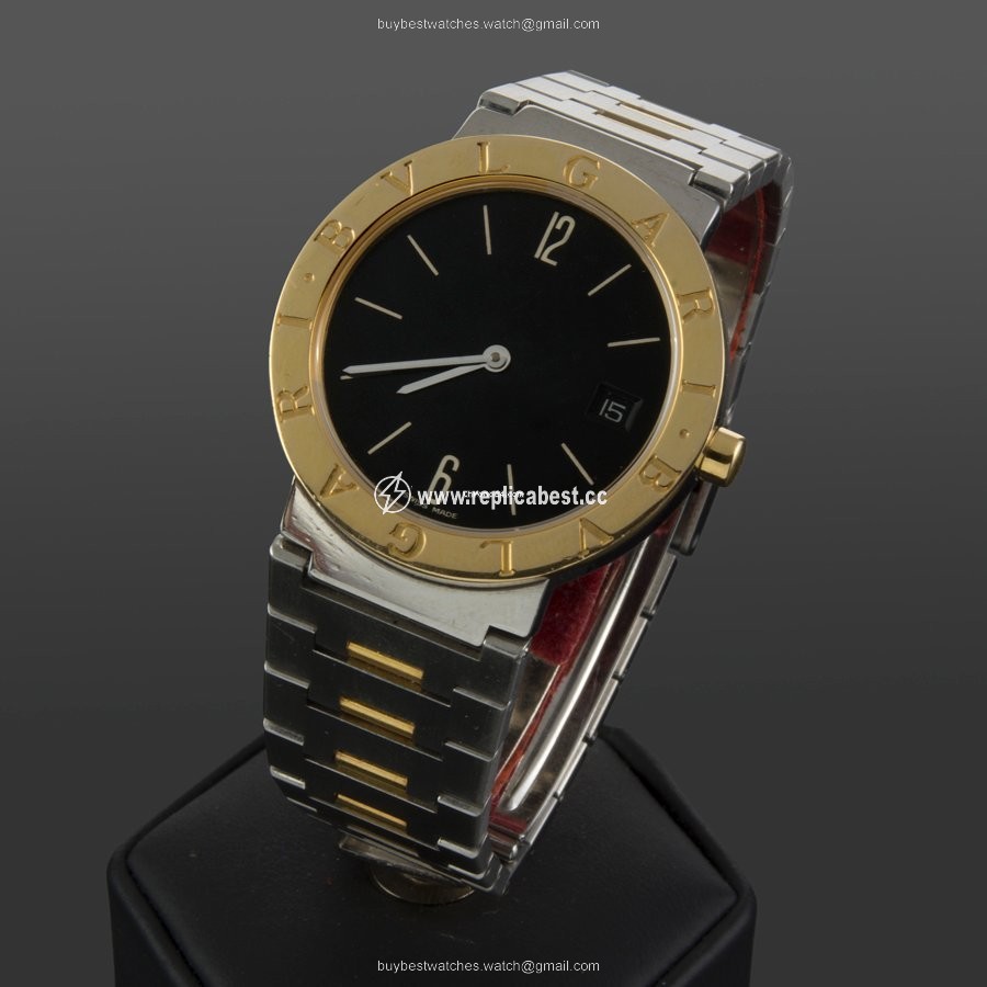 Bulgari Bulgari Mens watch Unisex Quartz Gold Steel BB 38 SGD