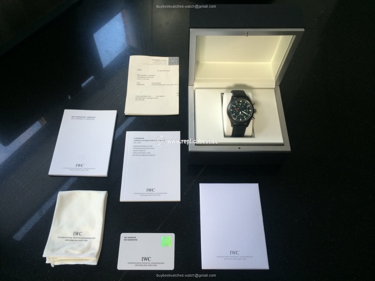 IWC Pilot Chronograph Top Gun Mens watch Unisex Automatic Ceramic 3663058