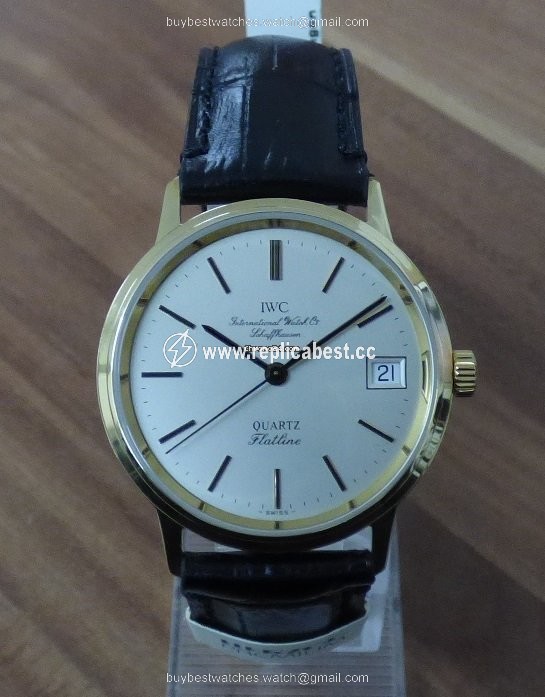 IWC Mens watch Unisex Quartz Yellow gold 3306