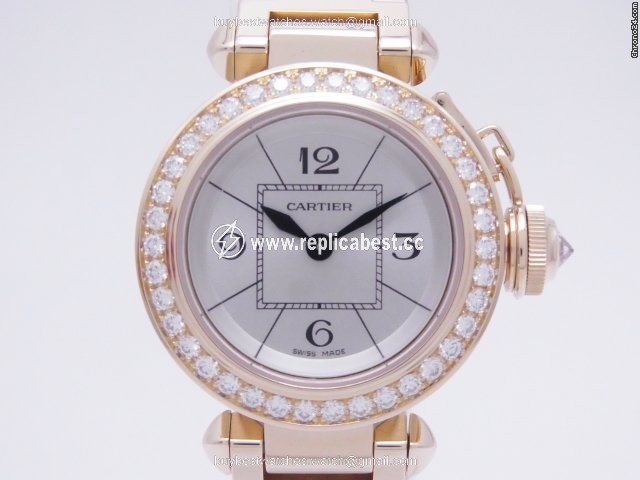 Cartier Pasha Womens watch Quartz Yellow gold WJ124014
