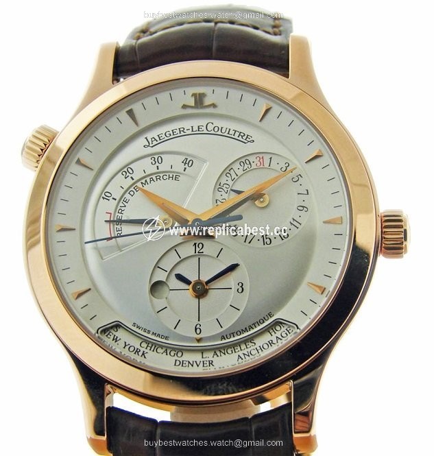 Jaeger-LeCoultre Master Geographic Mens watch Unisex Automatic Rose gold 142.240.922B