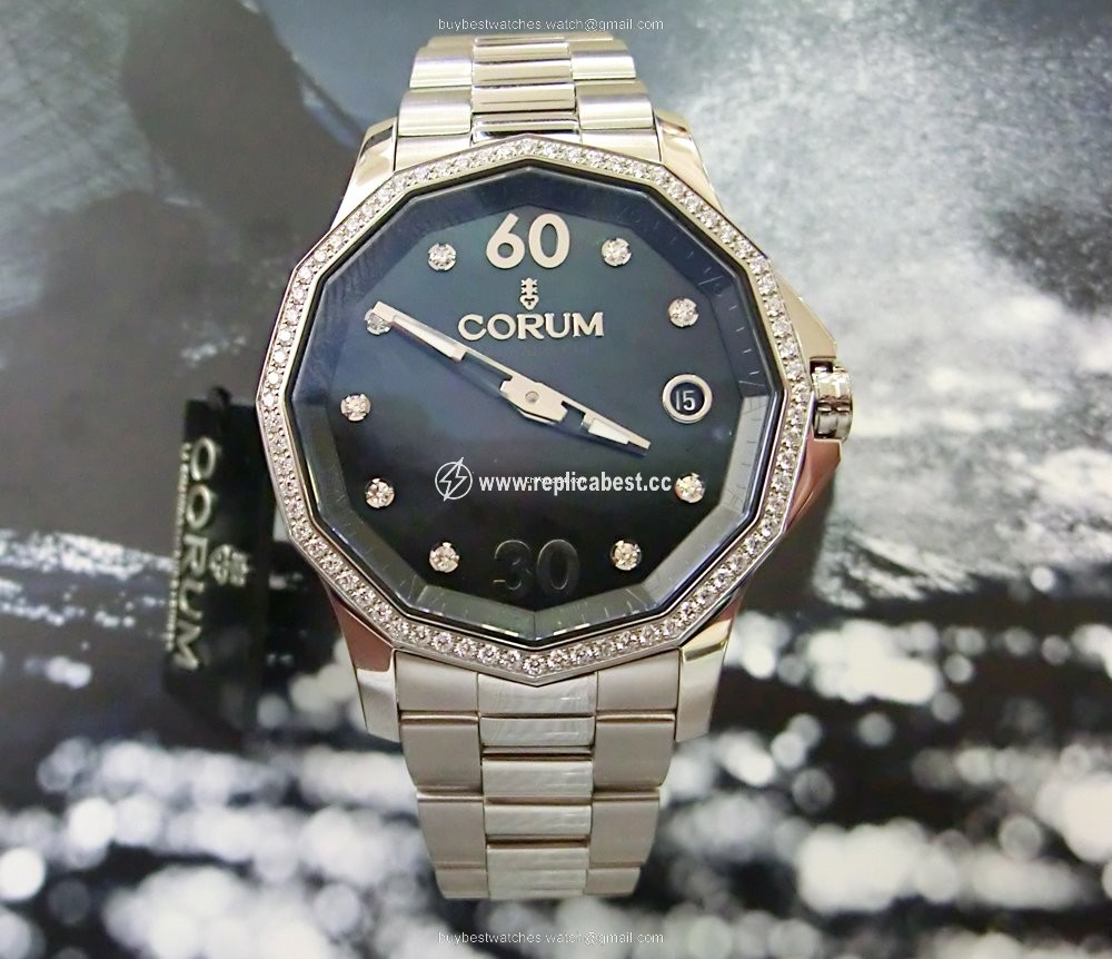 Corum Admirals Cup Legend 38 Womens watch Automatic Steel 082.101.47 V200 PN11
