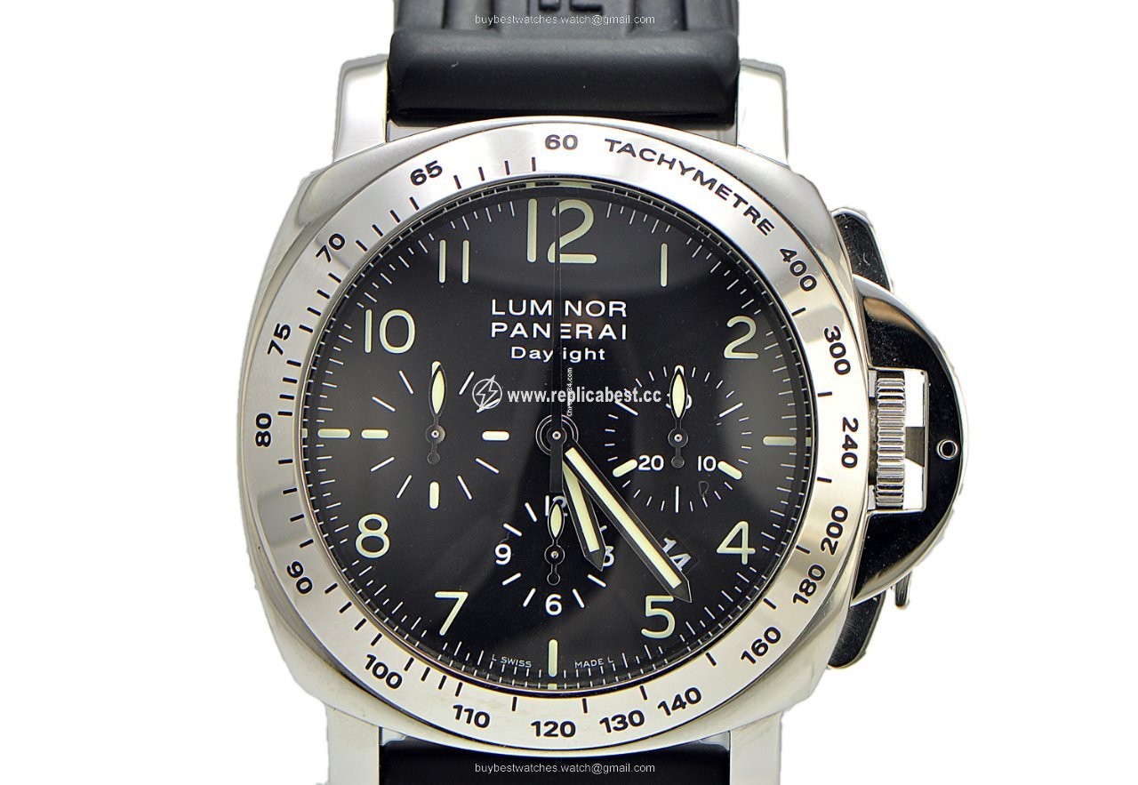 Panerai Luminor Chrono Mens watch Unisex Automatic Steel Pam196 Pam00196