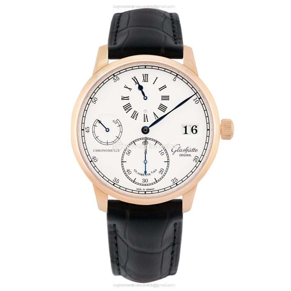 Glashutte Original Senator Chronometer Regulator Mens watch Unisex Manual winding Red gold 1-58-04-04-05-04 or 58-04-04-05-04